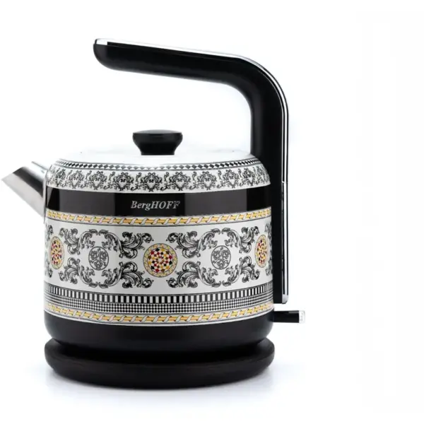 Elektrik çaydan BergHOFF Gem Royal Margery 1.7lt Black Yellow (8698348041575)