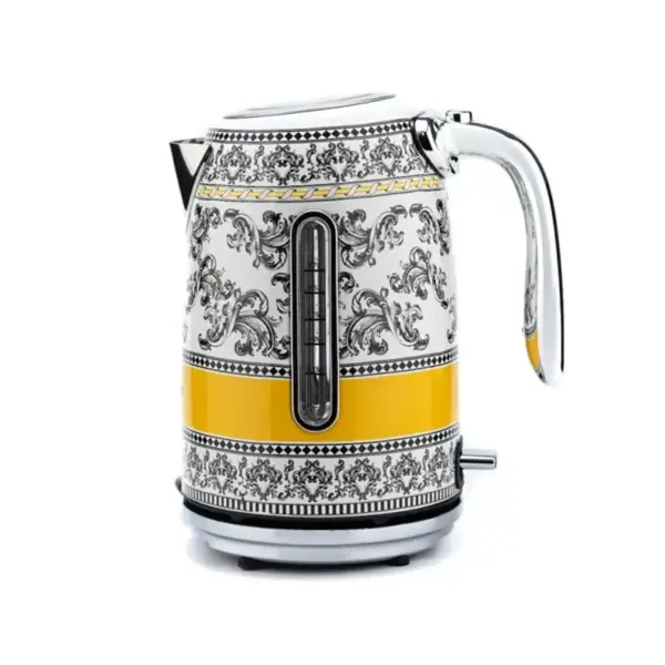 Elektrik çaydan BergHOFF ROYAL 1.7LT Yellow Black (8698348041513)