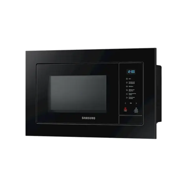 Quraşdırılan mikrodalğalı soba Samsung MS23A7118AK/BW