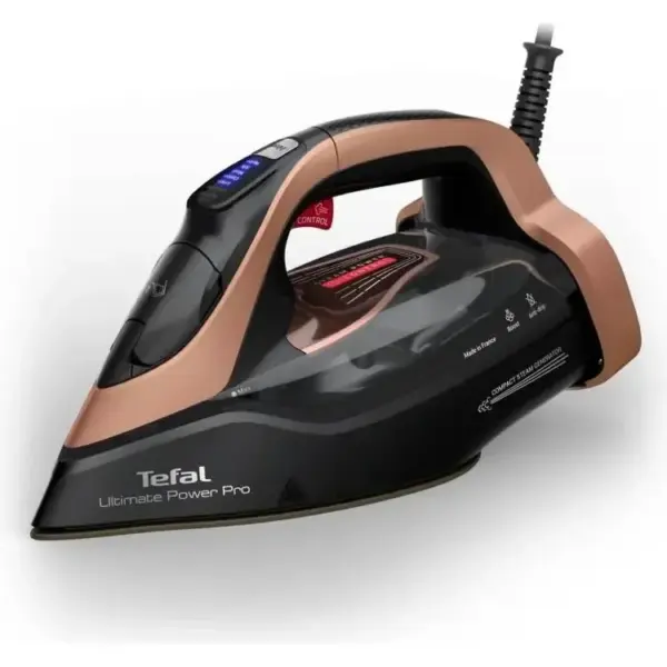 Ütü Tefal Ultimate Power Pro FV9E5 Durilium Airglide Autoclean 3200W Qızılı (1830008904)